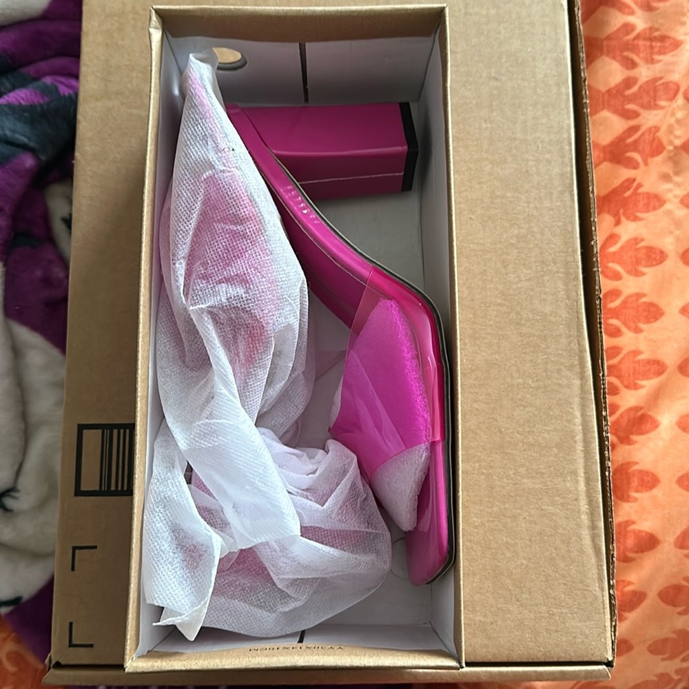 Pink sandals
